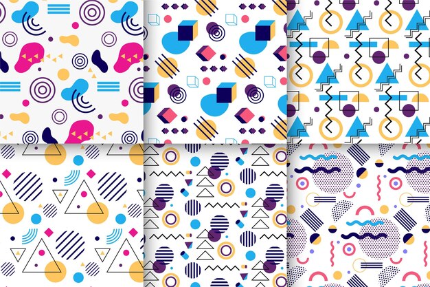 Memphis pattern collection