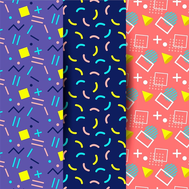 Memphis pattern collection