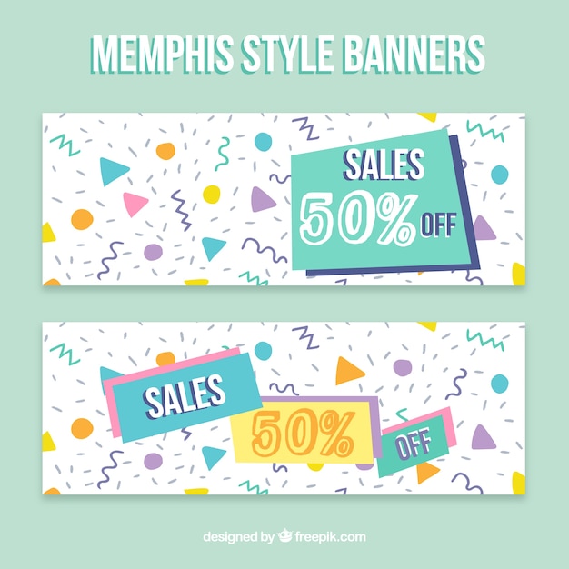 Memphis sales banners