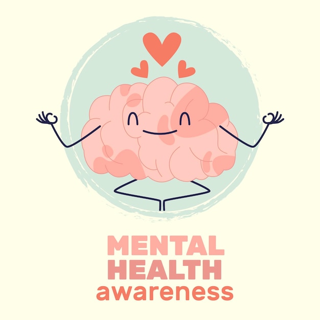 Mental health awareness concept