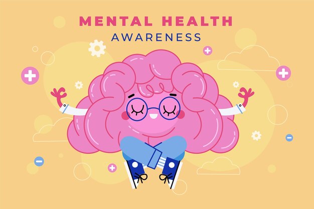 Mental health awareness concept