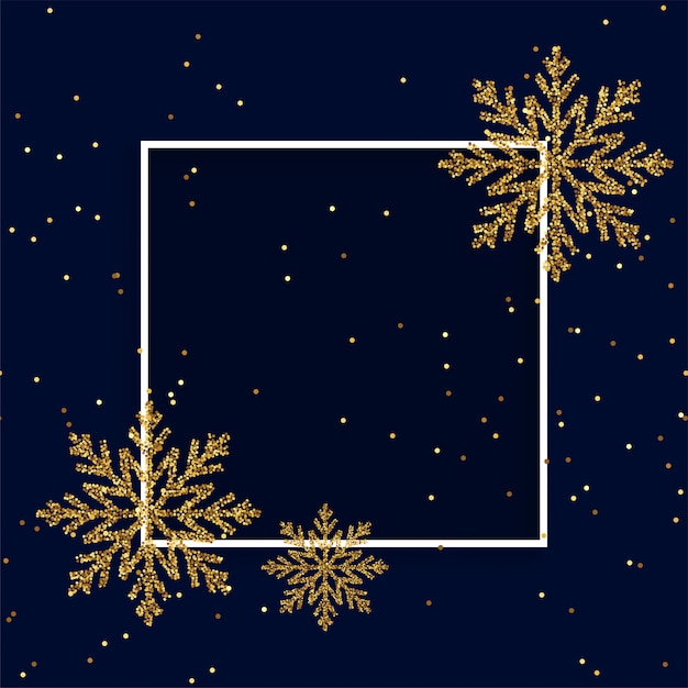 Merry christmas greeting card background with frame