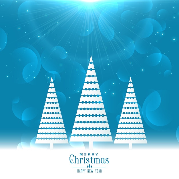 Free Vector merry christmas holiday greeting card design