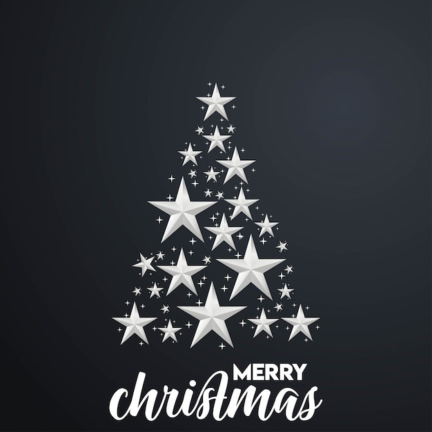 Merry Christmas Tree Background