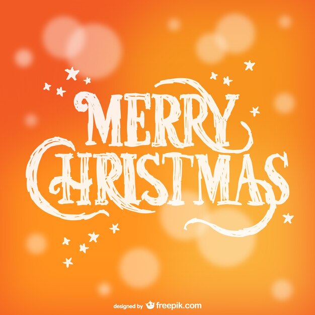 Merry Christmas typography vector