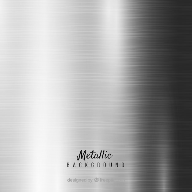 Metallic silver background