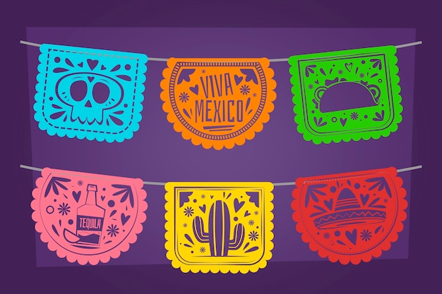 Mexican bunting collection