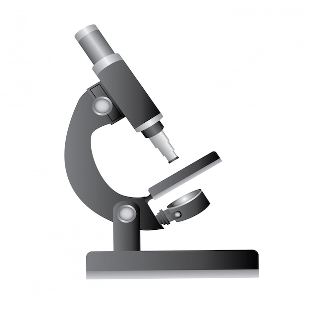 Free Vector microscope