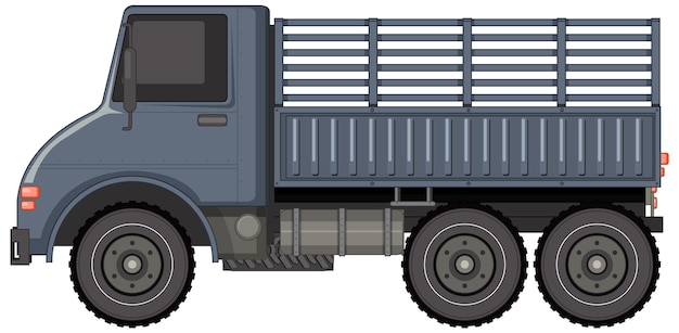 Free Vector military vehicle on white background