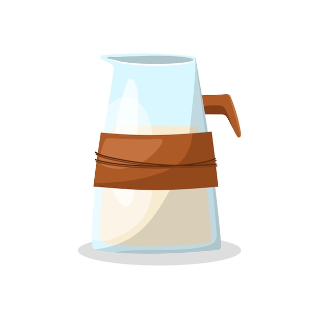 Free Vector milk bottle vector illustration