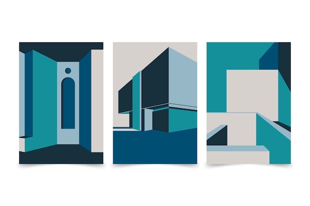 Free vector minimal architecture covers