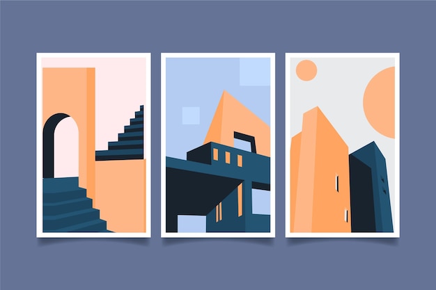 Minimal architecture covers