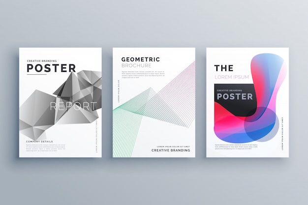 Minimal brochure templates