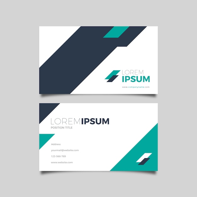 Minimal business card template