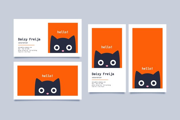 Minimal business card template