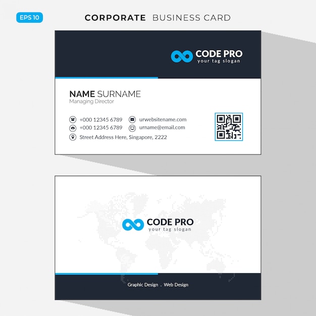 Minimal business card