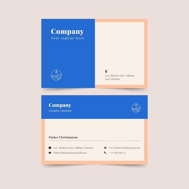 Minimal business card