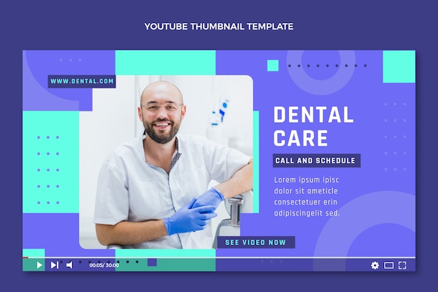 Minimal dental clinic youtube thumbnail