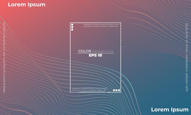 Minimal geometric background gradient shapes composition Applicable for gift card Poster on wall poster template landing page ui ux coverbook baner social media posted