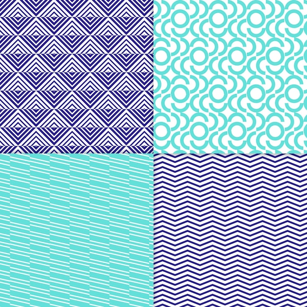 Minimal geometric pattern pack