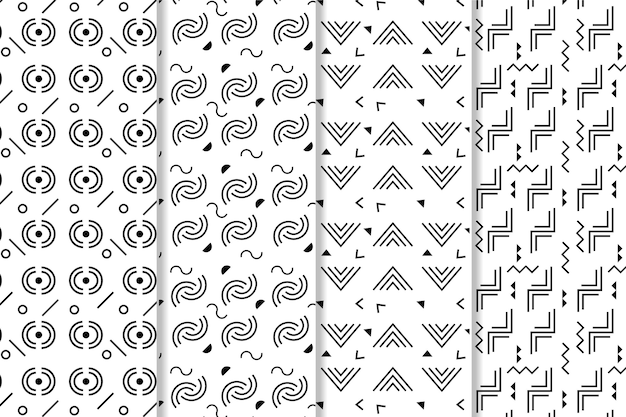 Minimal geometric pattern set