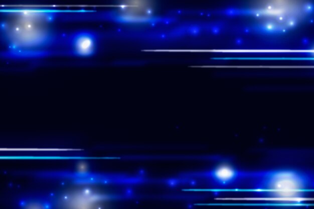 Minimal particle blue background with copy space