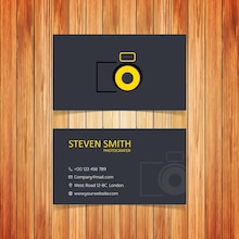 Photographer business card