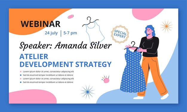 Minimal sewing atelier webinar