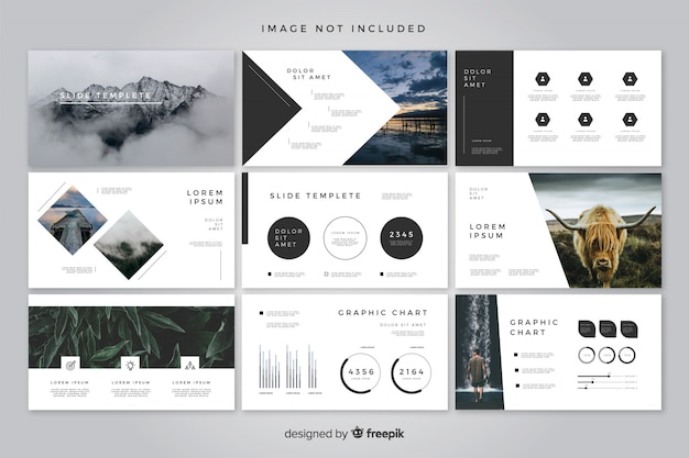 Minimal slides template