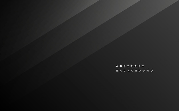 Free Vector minimalist abstract black business background