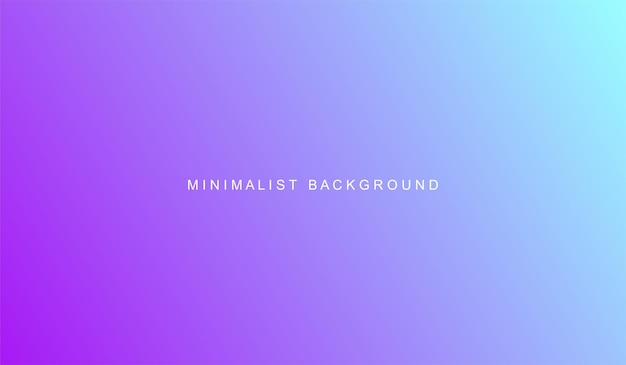 Minimalist background gradient design style