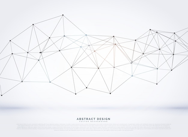 Free Vector minimalist background with geometric lines