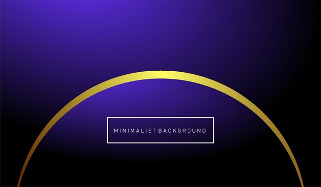 Minimalist luxury background gradient design template