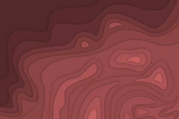 Free Vector minimalist topographic map background