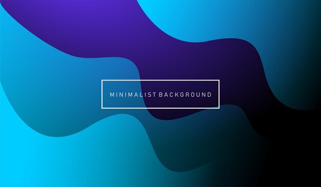 Minimalist wave luxury background gradient