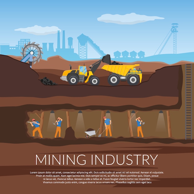 Mining illustration