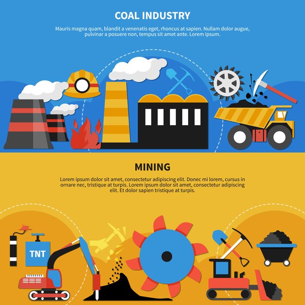 Mining Industry Banners