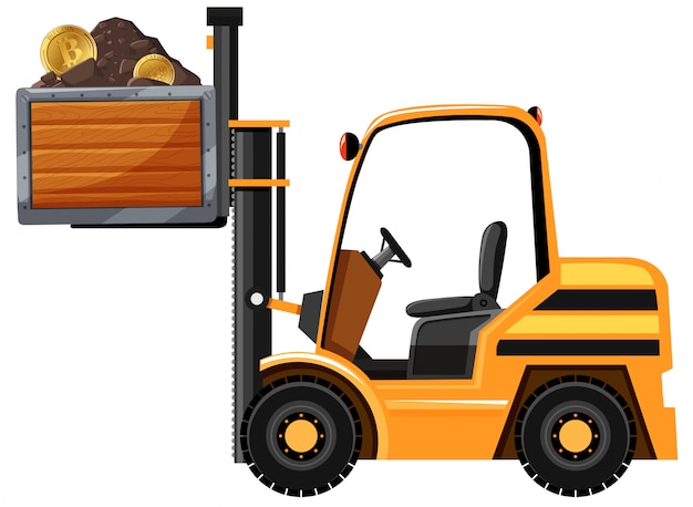 Mining Tractor and Bitcoin