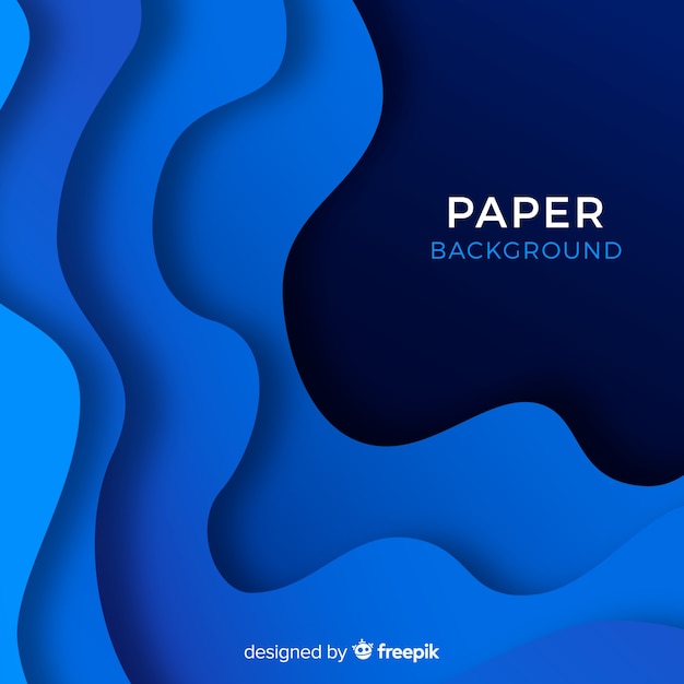 Modern abstract background with paper style