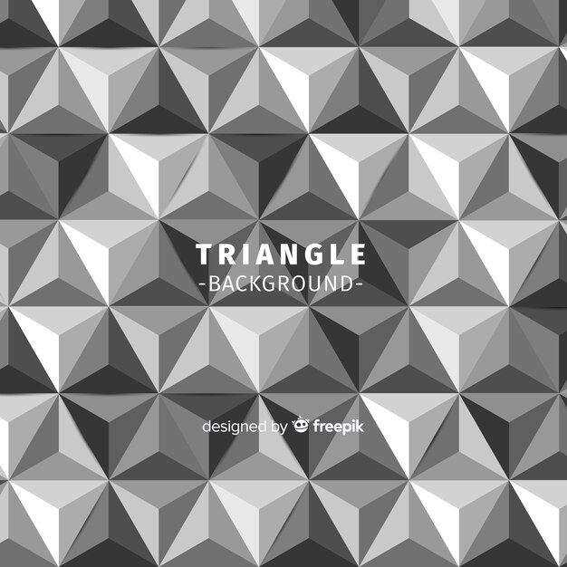 Modern abstract background with triangles