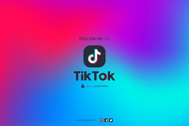 Modern abstract Tiktok background