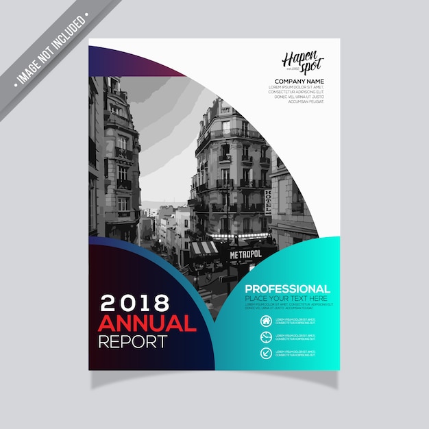 Modern annual report design