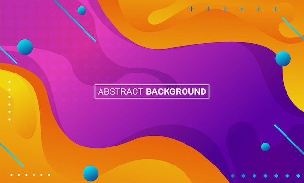 Modern background with abstract elements and dynamic shapes