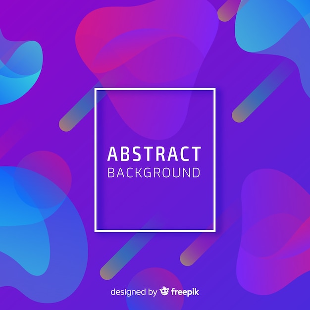 Free Vector modern background with abstract shapes