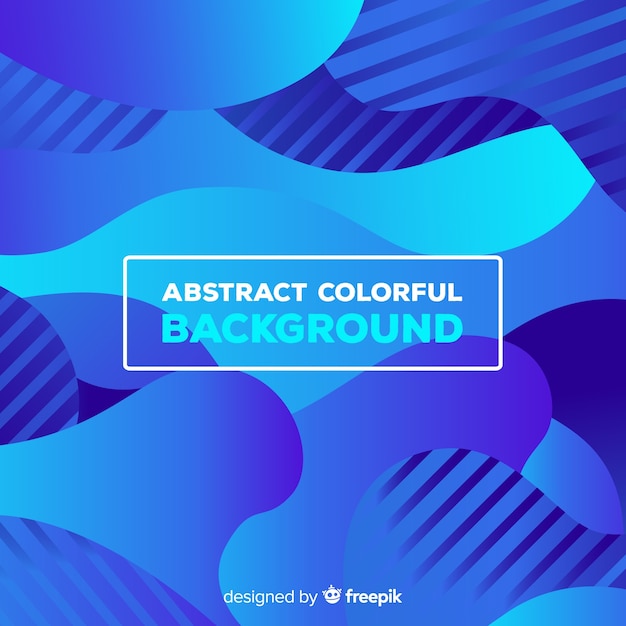 Modern background with abstract shapes