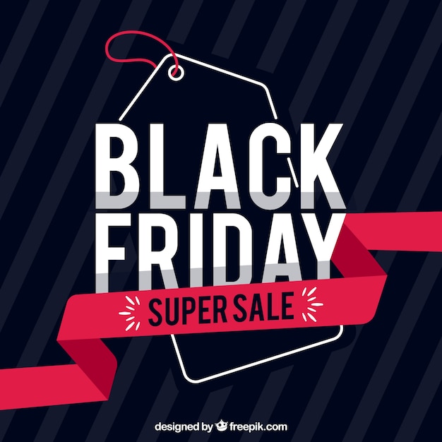 Modern black friday design