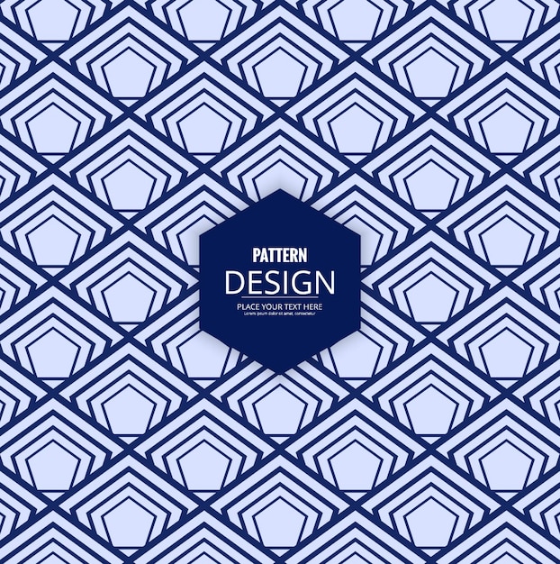 Modern blue pattern background