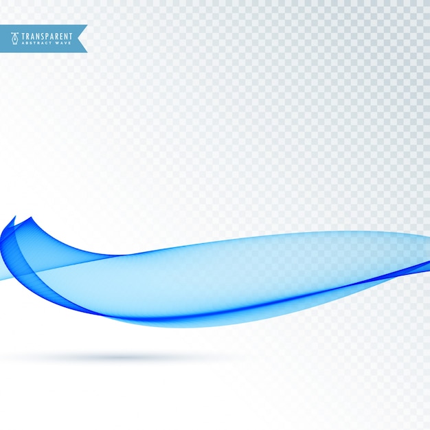 Free Vector modern blue wave design