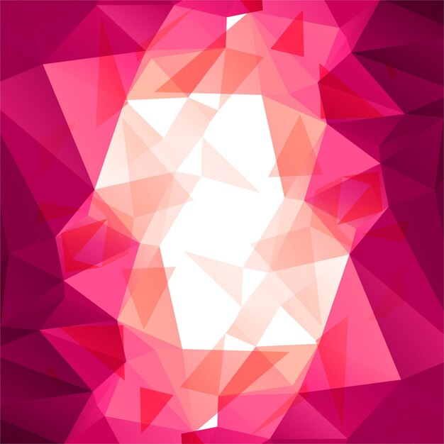 Modern bright polygon background