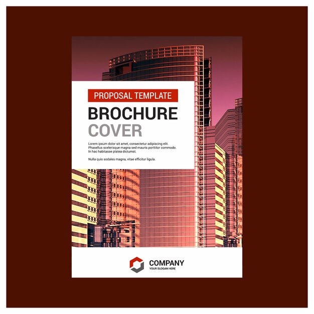 Modern business brochure